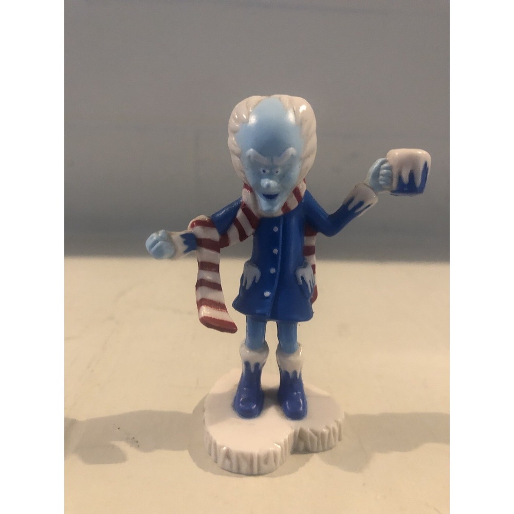 Vintage Care Bears Professor Coldheart & Mug PVC Figure 1984 Miniature Mini